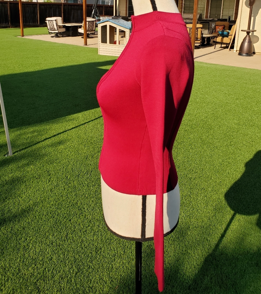 Bebe bandage long sleeve shirt - Picture 5 of 7